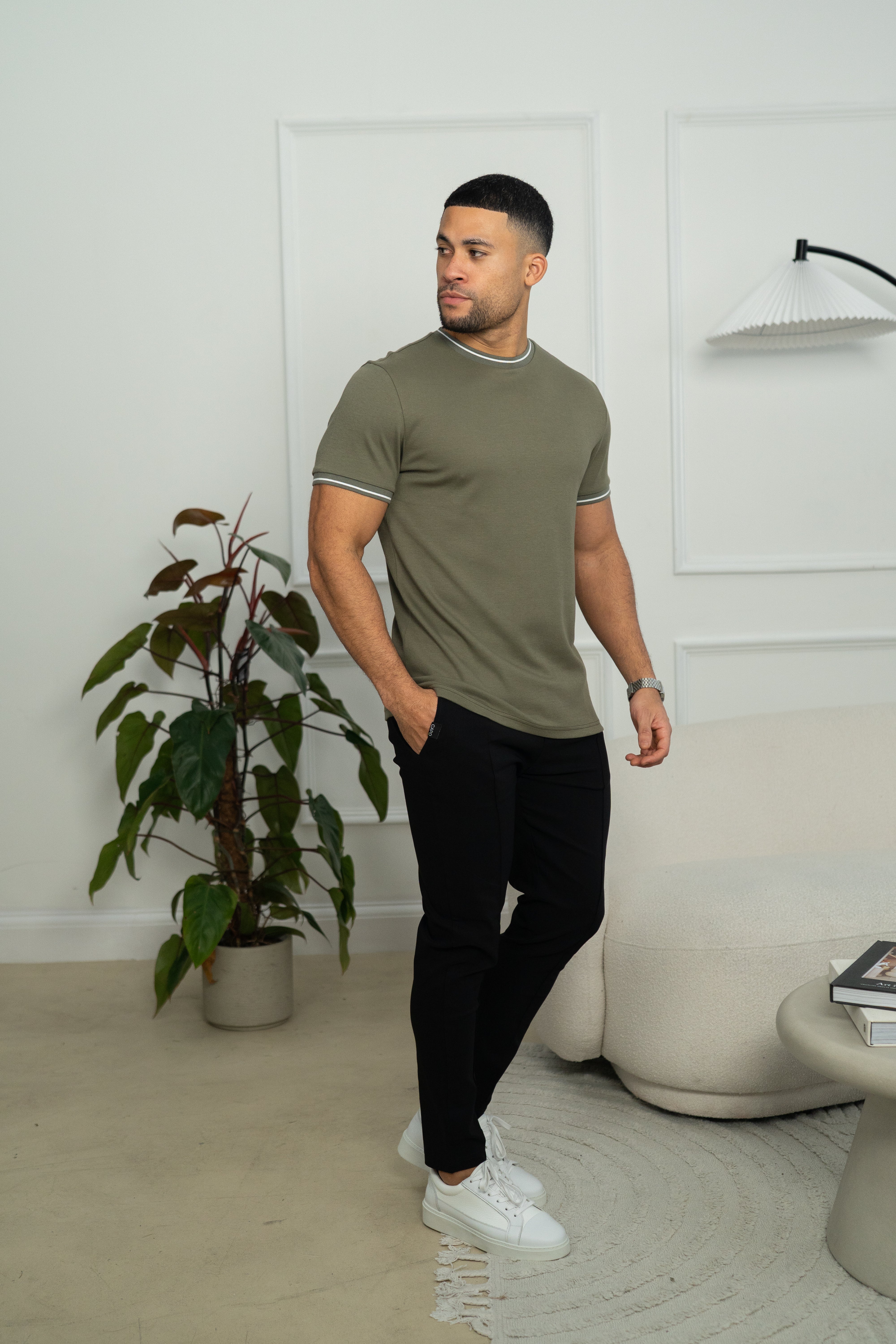 CAPO Tipping Olive T-Shirt